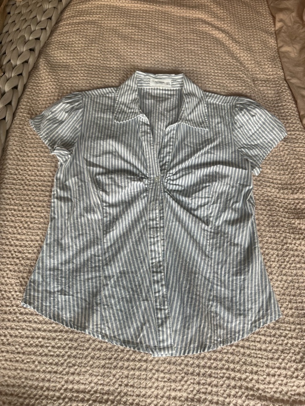 Pull&Bear Striped Button Down